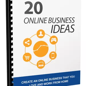 Cover image for Ebook 20 Online business ideias
