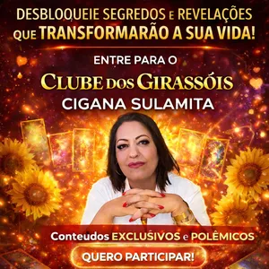 Imagem de capa para o Curso online Clube Girassól Cigana Sulamita