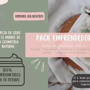 Imagen de portada para Ebook Pack emprendedor: Taller cosmética natural