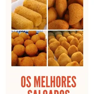 Imagem de capa para o Ebook 30 Receitas de Salgados