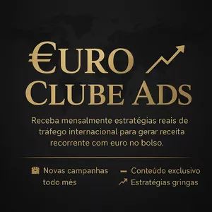 Imagem de capa para o Curso online €uro clube Ads