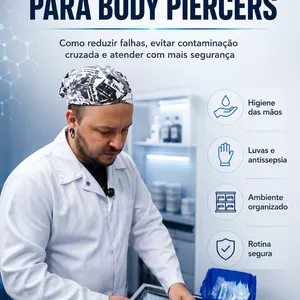 Imagem do curso Rotina Segura Para Body Piercers - 2.0