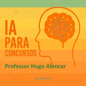 Imagem do curso IA para Concursos - Professor Hugo Alencar