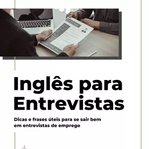 Imagem de capa para o Ebook Inglês para Entrevistas de Emprego