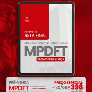 Imagem do curso Reta Final Método SG | MPDFT 2025