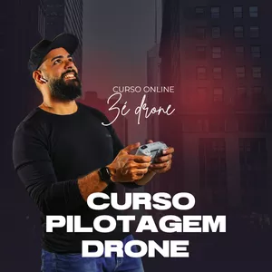Imagem do curso CURSO PILOTAGEM EM DRONE DO ZÉ DRONE 