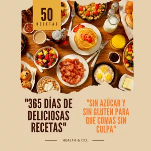 Imagen de portada para Curso online 365 DÍAS DE DELICIOSAS RECETAS SIN AZÚCAR Y SIN GLUTEN PARA QUE COMAS SIN CULPA
