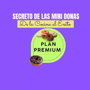 Imagen de portada para Ebook Secreto de las Mini Donas: De la Concina al Éxito - Plan Premium