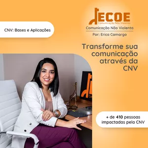 Imagem do curso Comunicação Não Violenta: Bases e Aplicações.