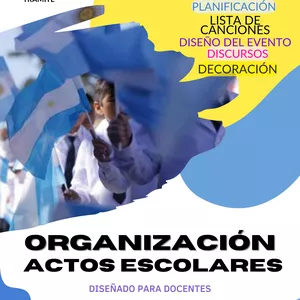 Imagen de portada para Ebook Organización de Actos Escolares. Guía Práctica para Docentes