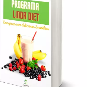 Imagem principal do produto Programa de Educação Alimentar Smoothies Linda Diet - COMPACTO