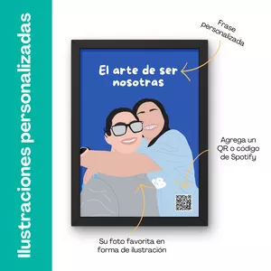 Imagen de portada para Curso online Ilustraciones digitales personalizadas (pareja, amigos, familia y artistas)