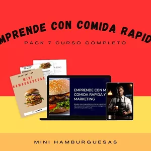 Imagen de portada para Ebook Emprende con Mini Hamburguesas: Sabor y Éxito
