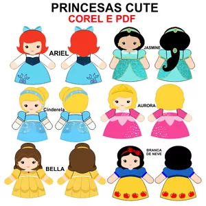 Imagem de capa para o Curso online PRINCESAS CUTE