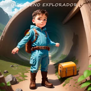 Imagem de capa para o Ebook Ebook infantil O Pequeno Explorador 