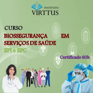 Imagem principal do produto BIOSSEGURANÇA EM SERVIÇOS DE SAÚDE - EPI e EPC