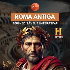Imagem de capa para o Curso online Aula completa em Power Point sobre Roma Antiga - History Channel