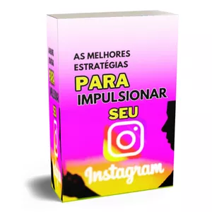 Imagem de capa para o Ebook As melhores estratégias para impulsionar seu Instagram