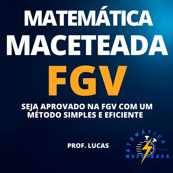 Imagem do curso MATEMÁTICA PARA FGV