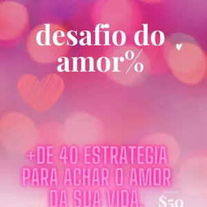 Imagem de capa para o Ebook "Desafio do amor "