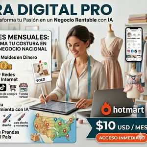 Imagen de portada para Curso online Costurera Digital PRO
