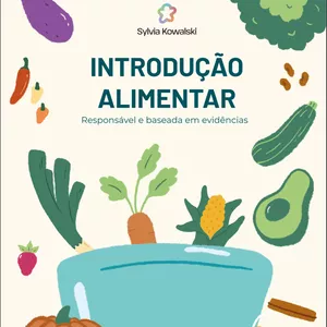 Imagem de capa para o Ebook Introdução Alimentar Responsável e Baseada em Evidências.