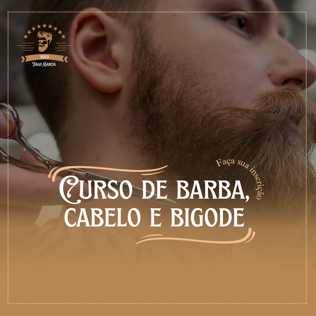 Curso Curso de Barba, Cabelo e Bigode