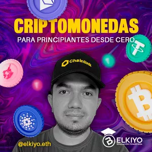 Imagen de portada para Curso online Criptomonedas para Principiantes desde cero @elkiyo.eth