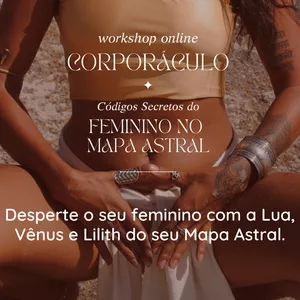 Imagem de capa para o Curso online Lua, Vênus e Lilith - Códigos Secretos do Feminino no Mapa Astral
