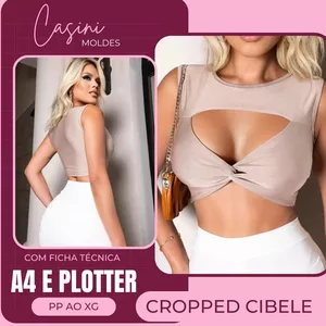 Imagem de capa para o Curso online Cropped Cibele - Molde em PDF