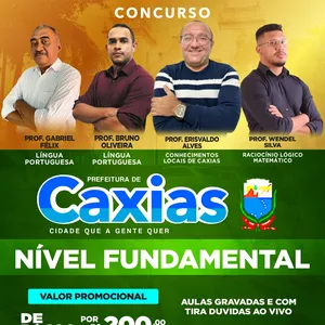 Imagem de capa para o Curso online TURMA CAXIAS MA - NÍVEL FUNDAMENTAL