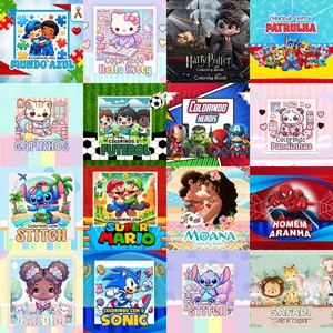 Imagem de capa para o Ebook Mega Pack 300 Livros para Colorir