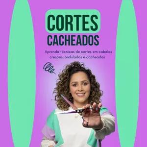 Imagem de capa para o Curso online Aprenda técnicas de corte em cabelos com curvatura e seja referência 