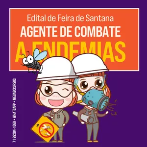 Imagem de capa para o Curso online FEIRA DE SANTANA: Completo para Agente de Combate às Endemias