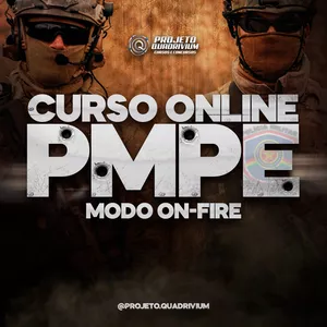 Imagem de capa para o Curso online Curso Online PMPE (On-Fire)