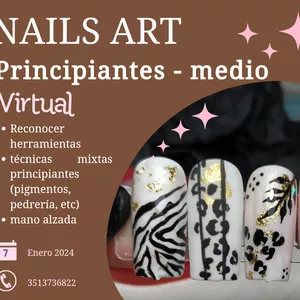 Imagem de capa para o Curso online CURSO DISEÑOS NAILS ART 
