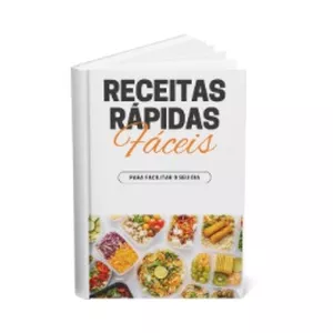 Imagem de capa para o Ebook Receitas Saudáveis 
