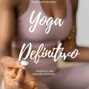 Imagem de capa para o Ebook Yoga Definitivo