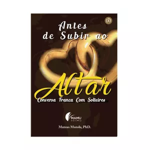 Imagem de capa para o Ebook ANTES DE SUBIR AO ALTAR 