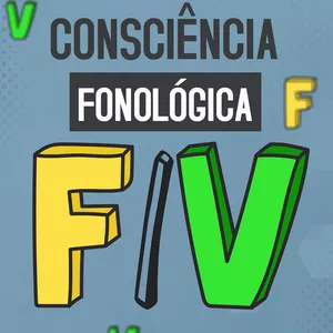 Imagem principal do produto Consciência Fonológica F e V para crianças