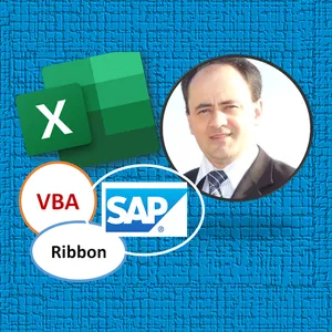 Imagem do curso Automatize o SAP | Excel, Ribbon e Macros | SAP Aberto/Fechado