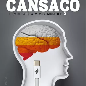Imagem de capa para o Ebook 5 passos em 5 dias para vencer o CANSAÇO  e (voltar) a viver melhor