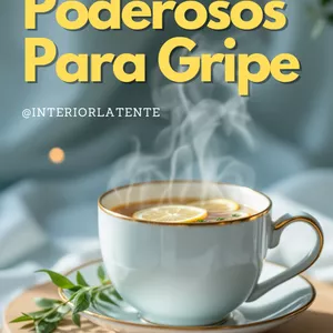 Imagem de capa para o Ebook 10 Chás Poderosos para Gripe