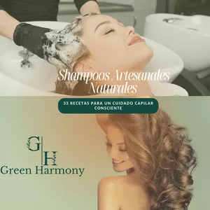 Imagen de portada para Ebook Shampoo (Champú) Artesanales Naturales: 33 Recetas para un Cuidado Capilar Consciente