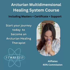 Cover image for Online course Arcturian Multidimensional Healing System