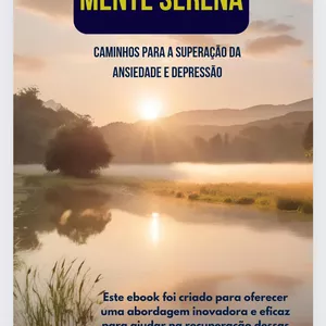 Imagem de capa para o Ebook MENTE SERENA  