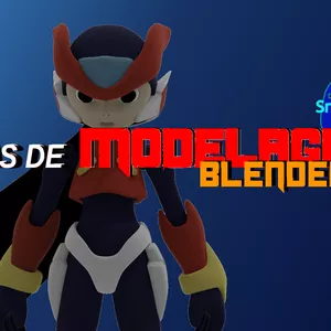 Imagem de capa para o Curso online Curso de Modelagem com Blender 3D