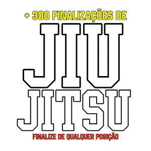 Imagem de capa para o Curso online JIU JITSU MAIS DE 300 FINALIZAÇÕES PASSO A PASSO | FINALIZE DE QUALQUER POSIÇÃO