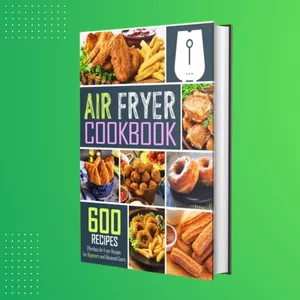 Cover image for Ebook Air Fryer CookBook +600  Recipes 