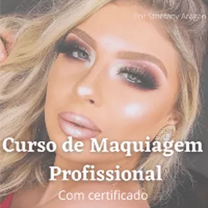 Imagem de capa para o Ebook  CURSO DE MAQUIAGEM 